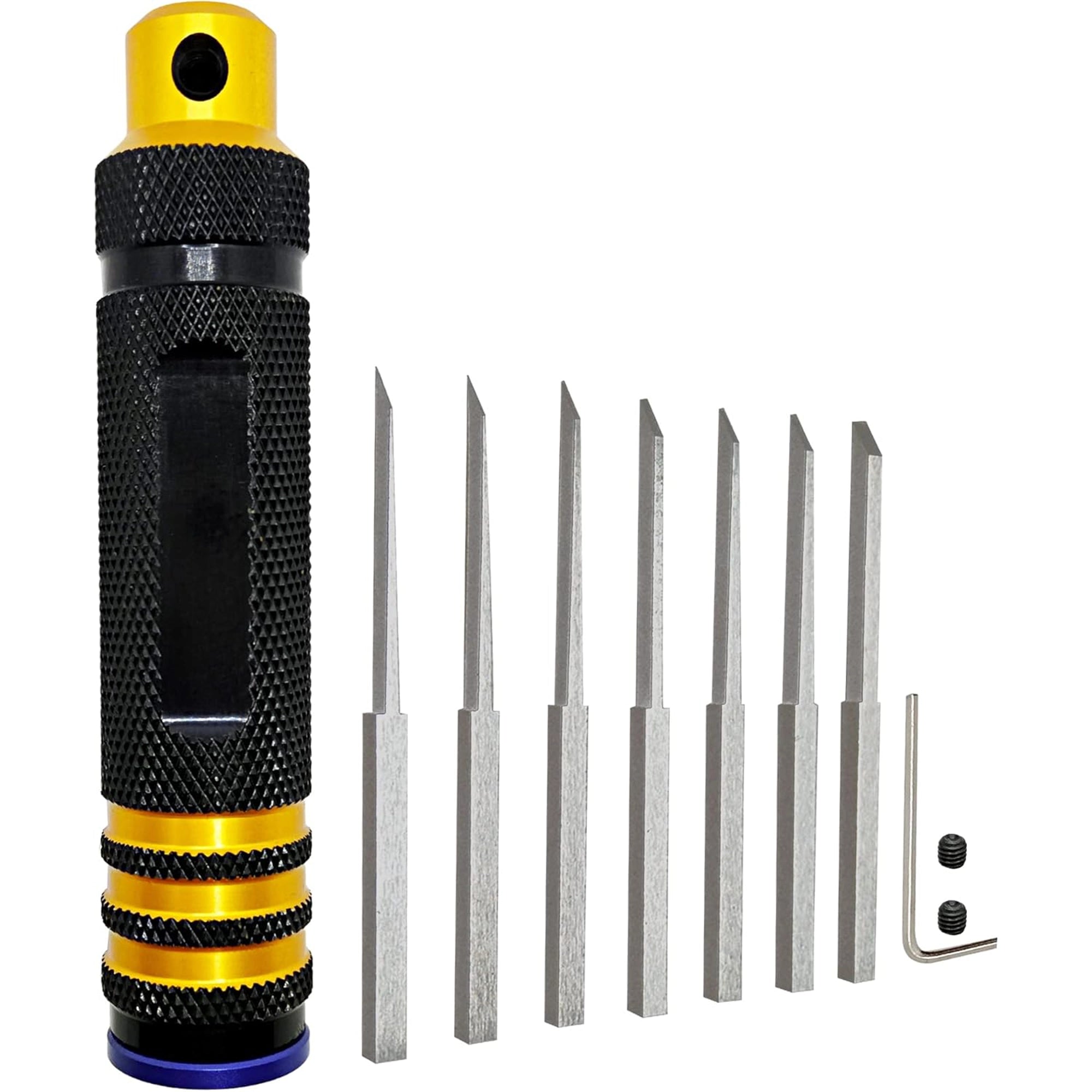 Raflot Panel Line Scriber Model Chisel with 0.1/0.2/0.4/0.6/0.8/1.0/2.0mm Blade