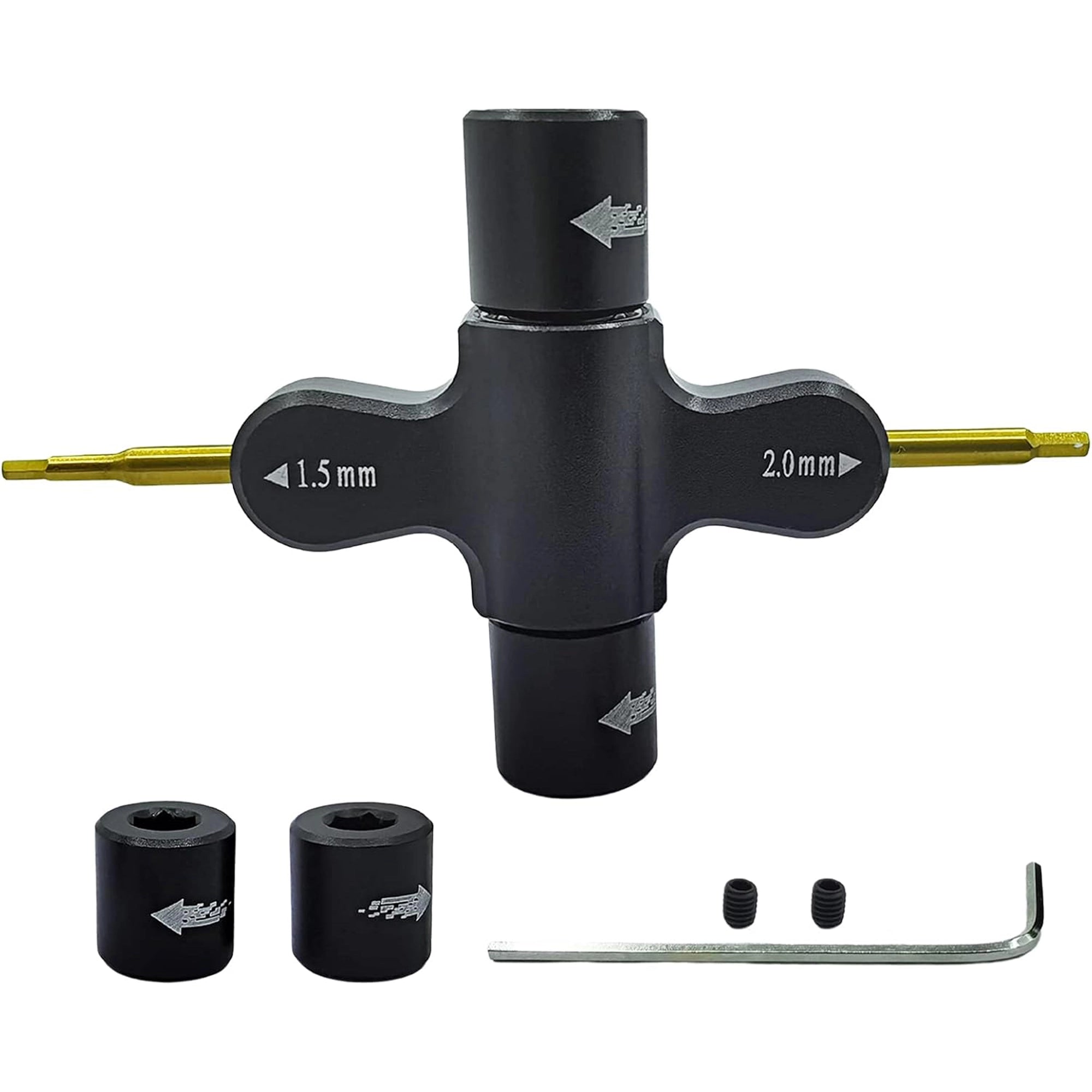 Raflot Multifunctional Quick Release Wrench Tool M5 M3 Wrench 1.5mm/2mm screwdriver  for RC Drone FPV Racing