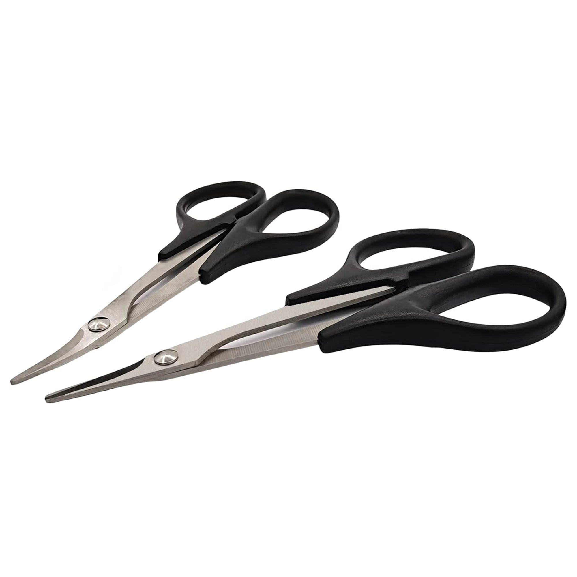 Raflot RC Body Scissors 1 Straight & 1 Curved Scissor for RC Vehicle Truck Buggy Lexan Plastic Bodyshell
