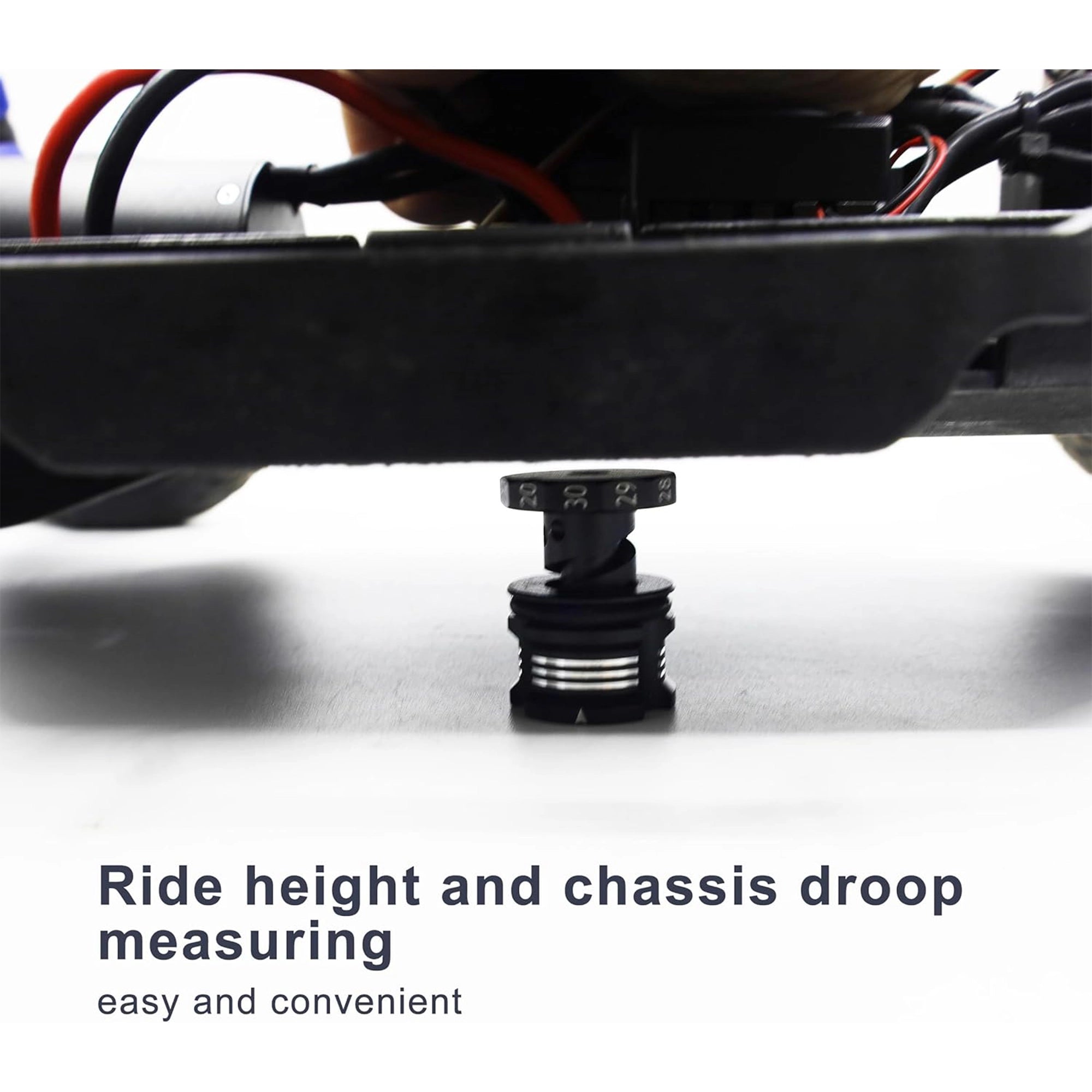 RAFLOT RC Ride Height Gauge Adjustable 20-30mm for RC Model Repair Wokring