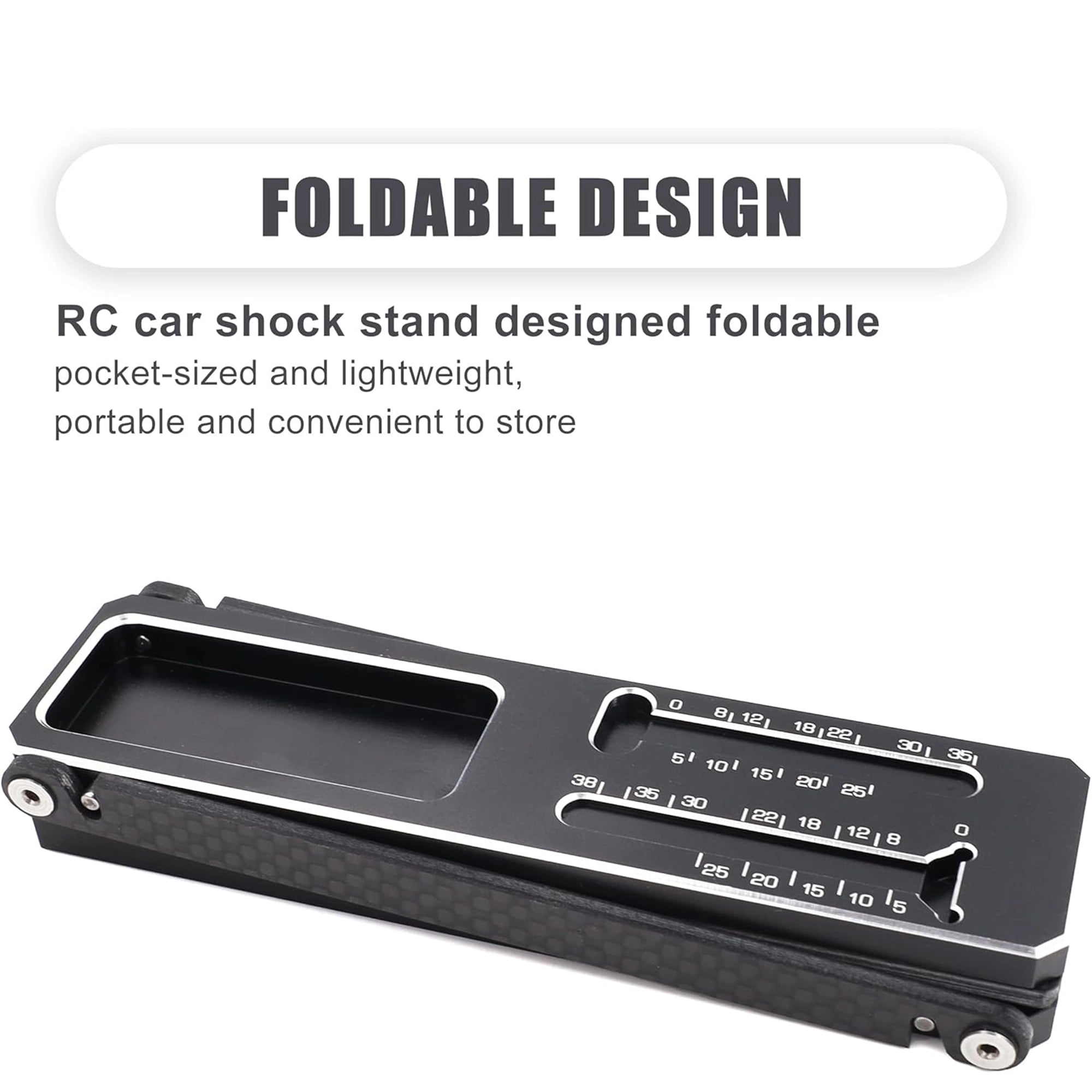RAFLOT Multi-Function Aluminum RC Car Shock Stand