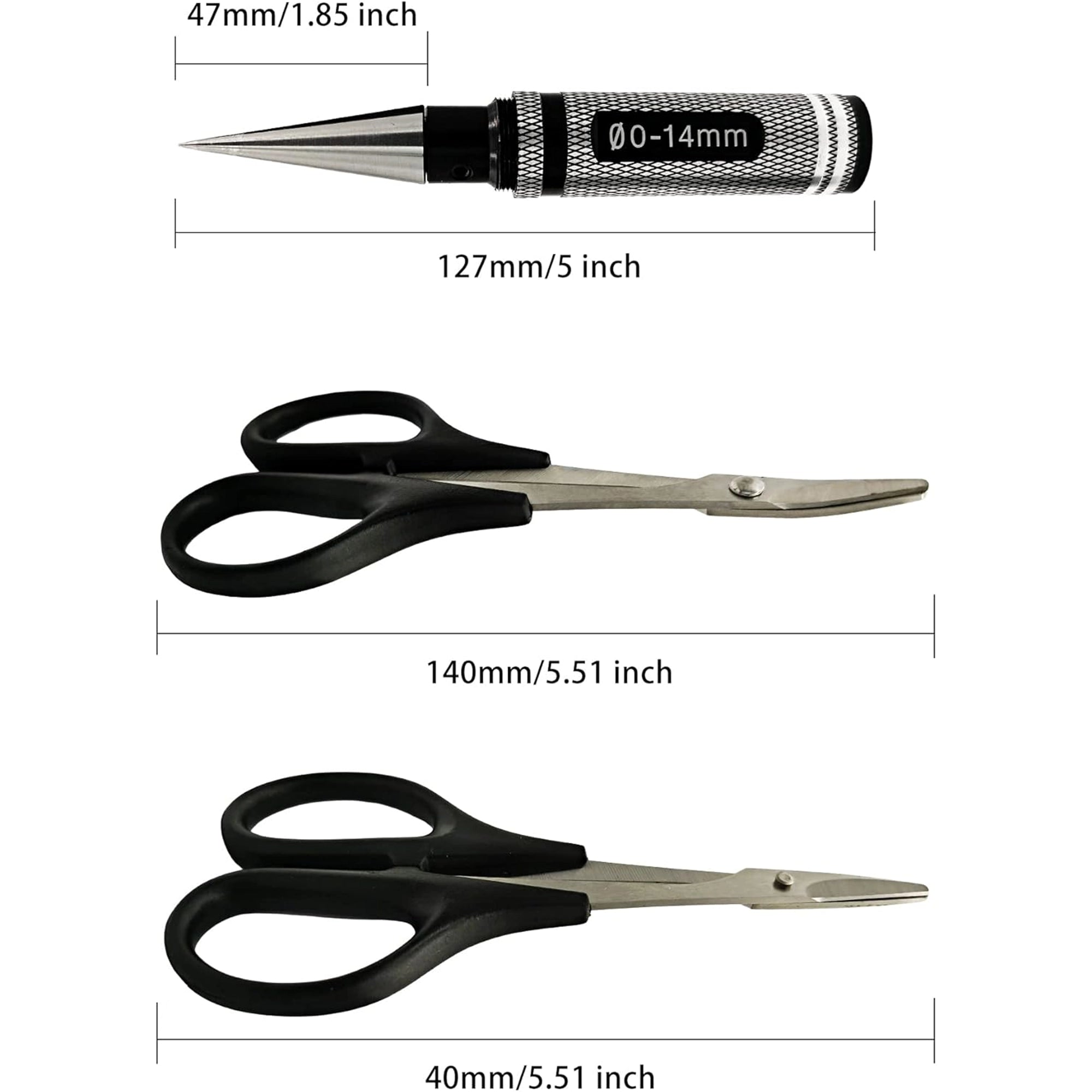 Raflot RC Body Reamer and RC Body Scissors(Straight and Curved)