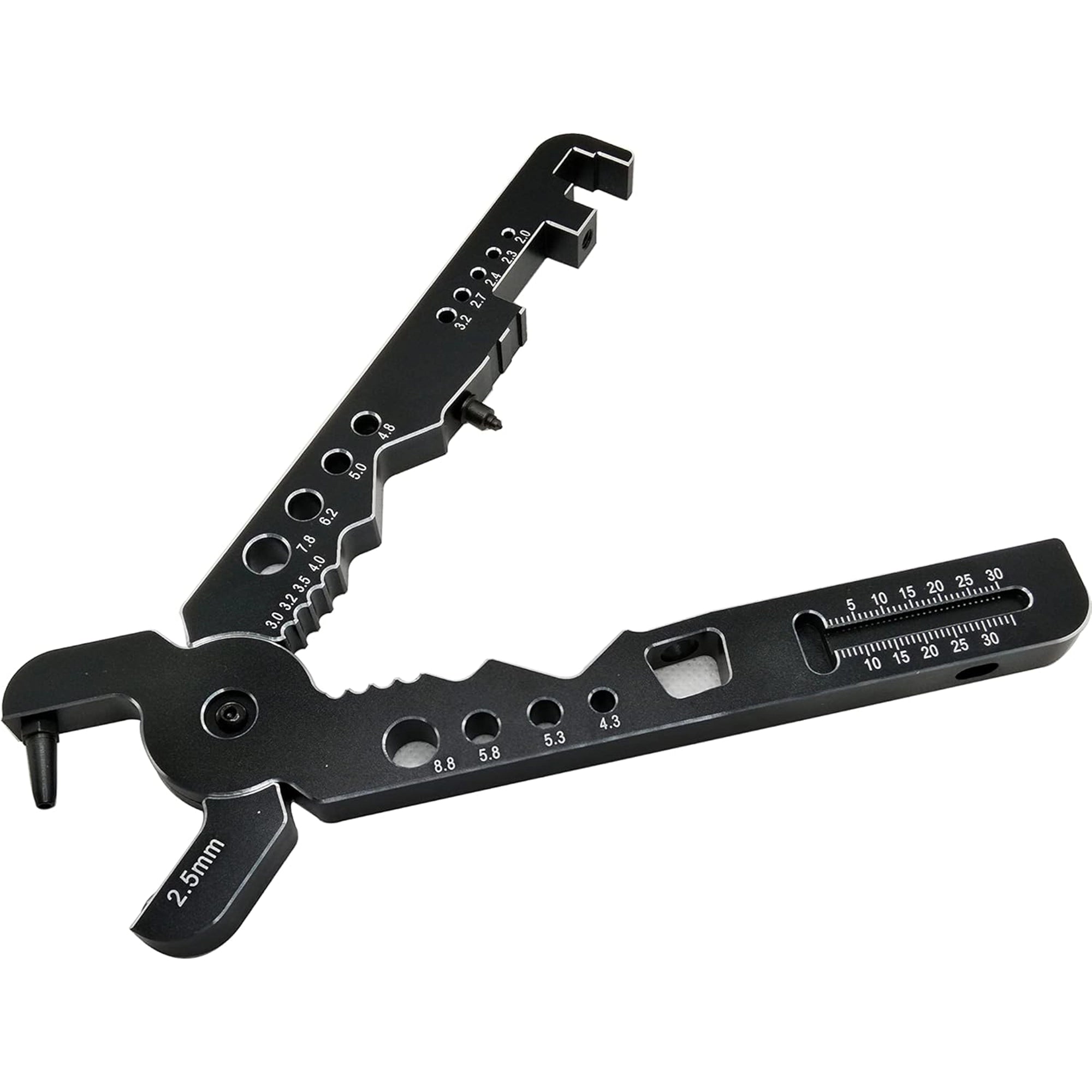 Raflot RC Shock Pliers Wheel Multi-Function Wheel Tire Tools for 1/24 1/12 1/10 1/8 RC Cars Trucks Rock Crawlers