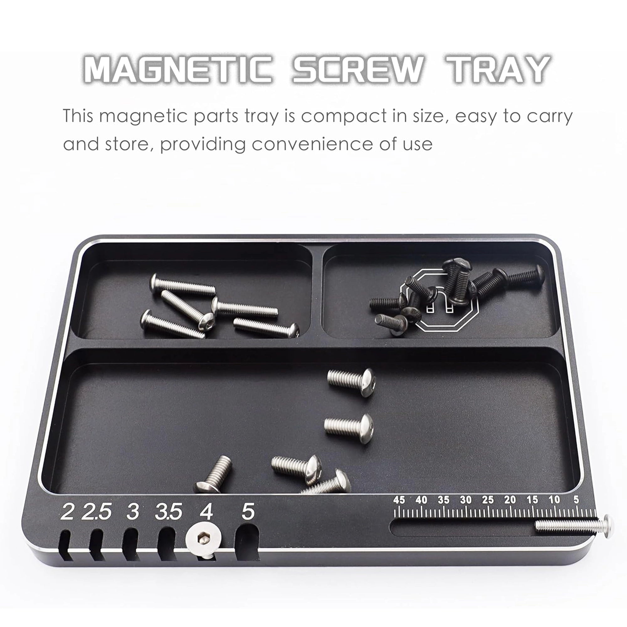 Raflot RC Magnetic Tray Aluminium Alloy for RC Model Toy Repair M