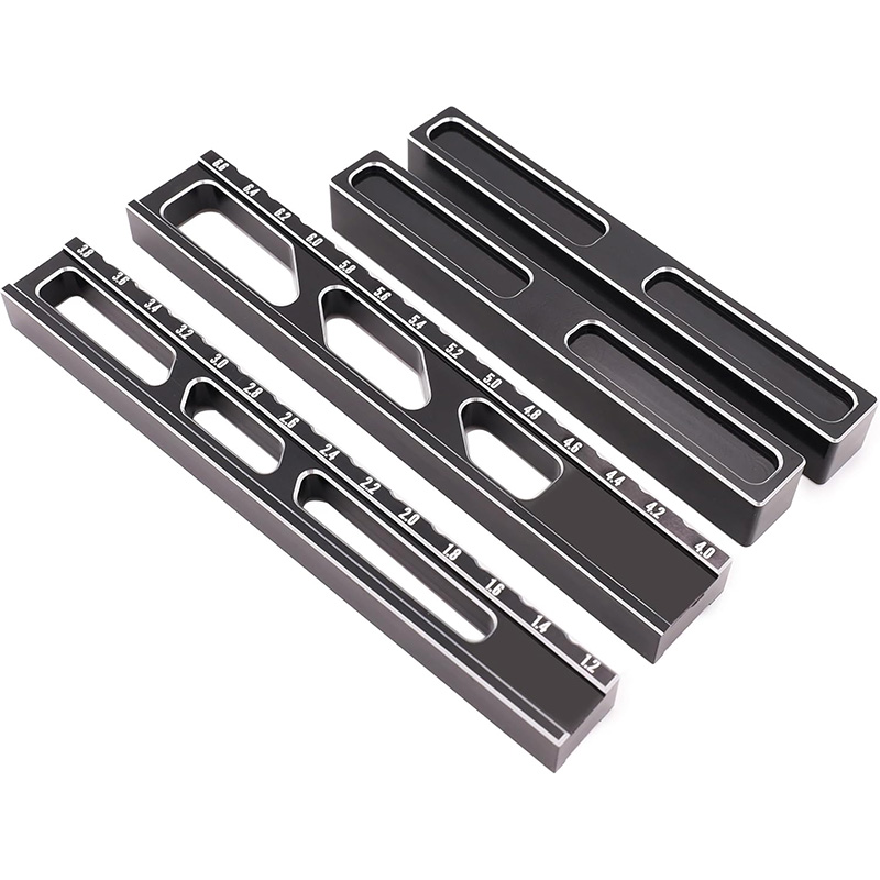 RC 4X Vehicle Measuring Tool RC Chassis Droop Gauge RC Car Ride Height Gauge