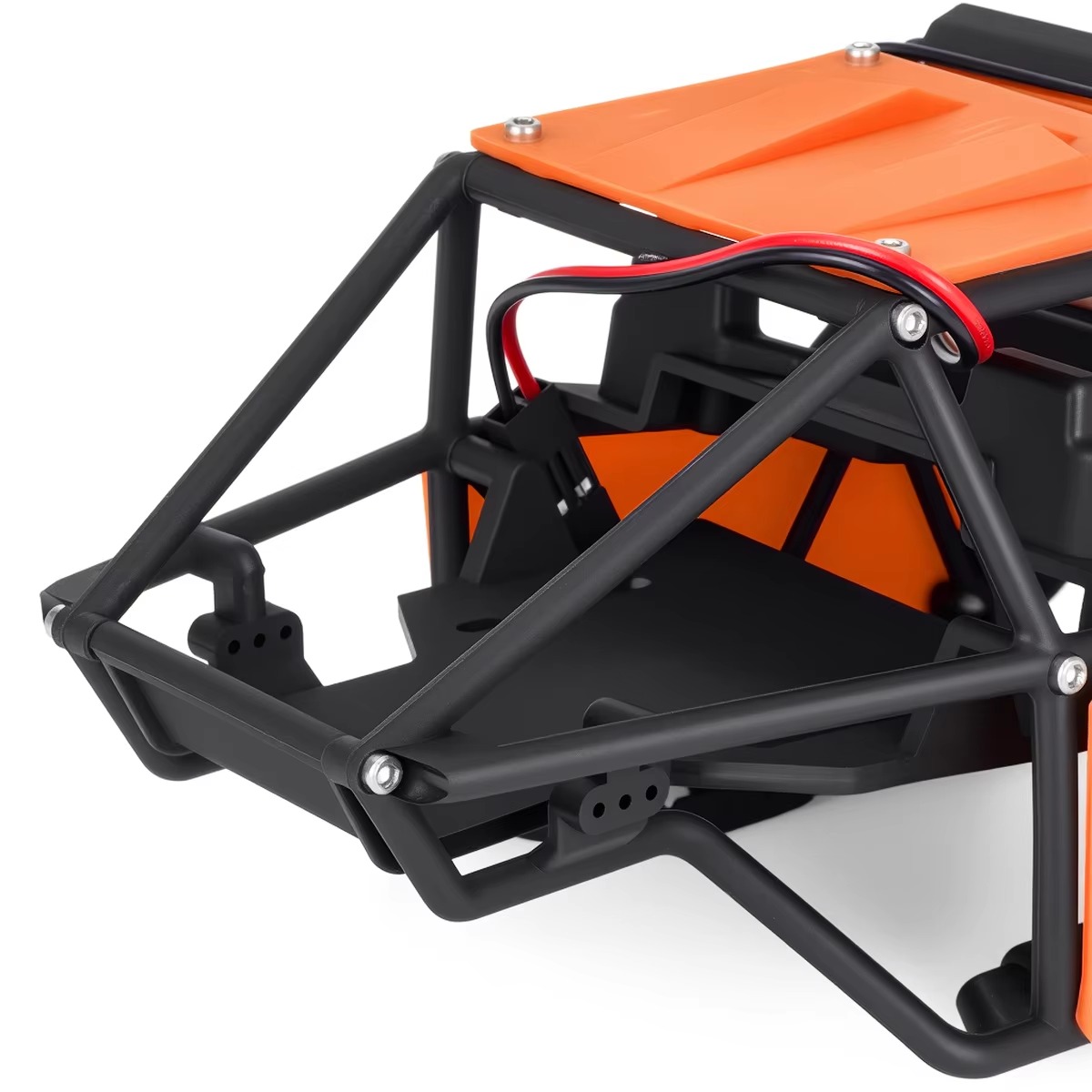 Nylon RC Roll Cage Body Shell Chassis Kit for 1/24 RC Crawler Car SCX24 - Image 5
