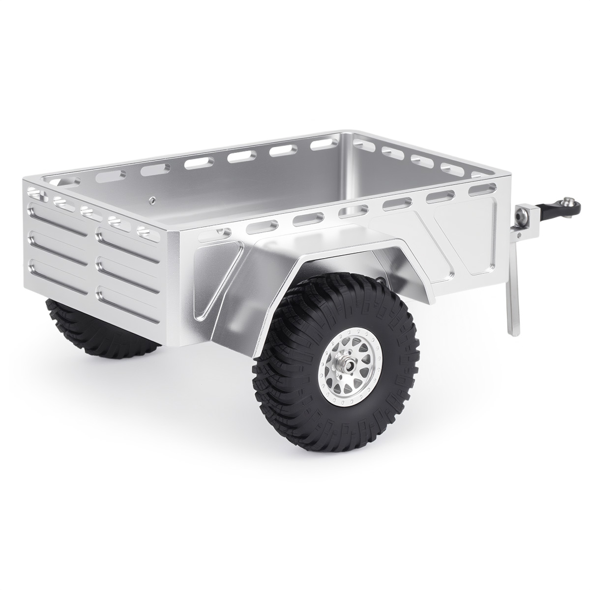 CNC Machined Aluminum Trailer For 1/30 Axial SCX30 RC Crawler Accessories - Image 6