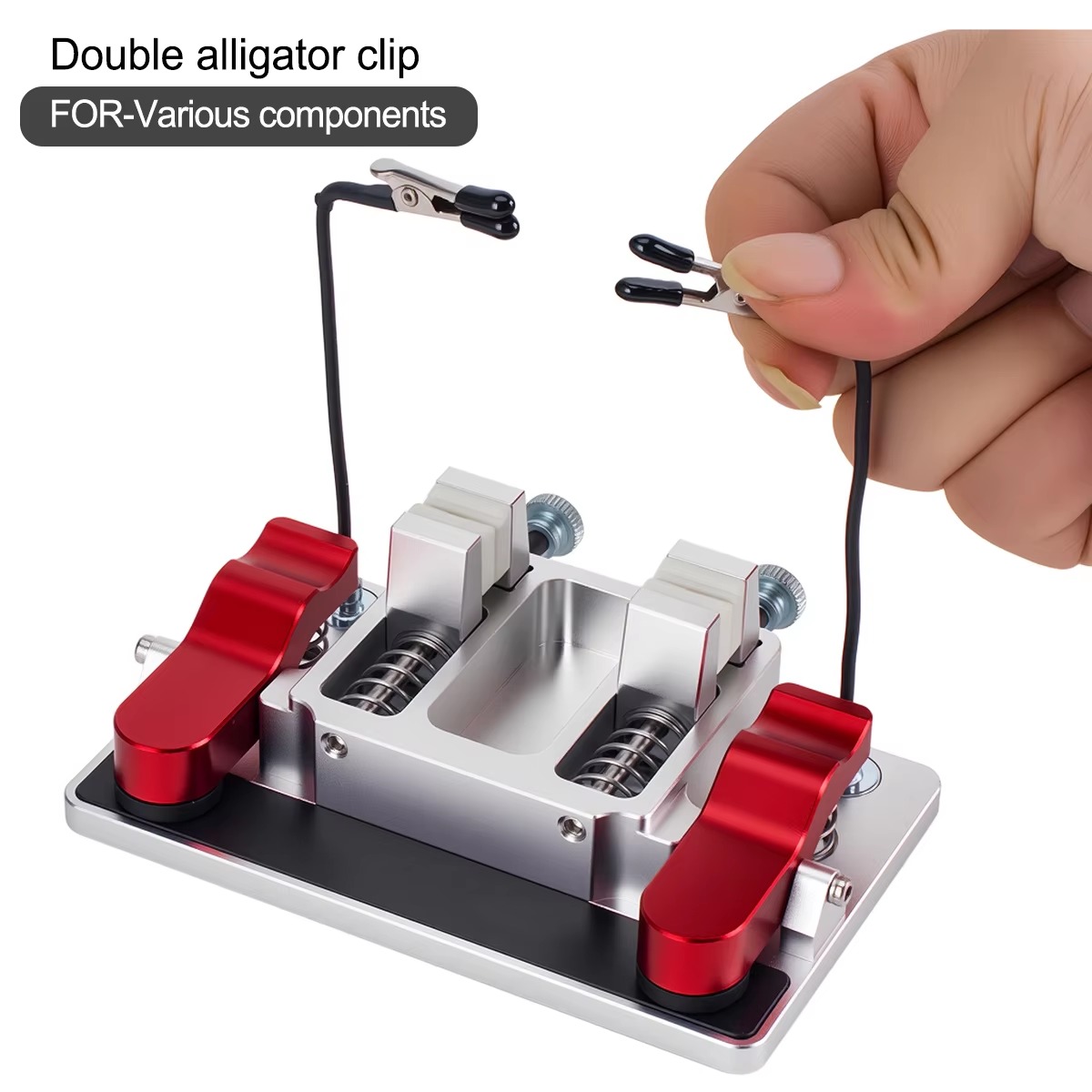 Aluminum Multi Functional Auxiliary Hand Soldering Table - Image 7
