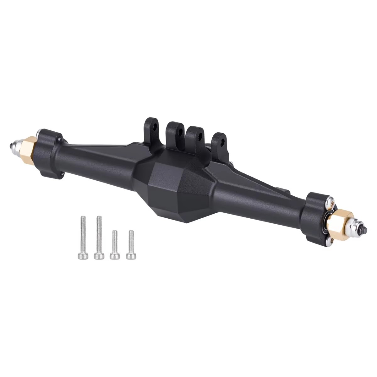 Plastic Front And Rear Axle Set With Servo Mount for 1/18 RC Crawler TRX4M - Image 4