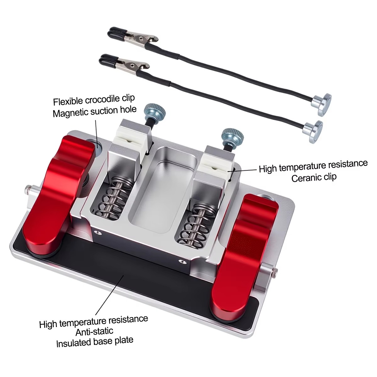 Aluminum Multi Functional Auxiliary Hand Soldering Table - Image 8