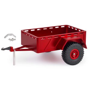 CNC Machined Aluminum Trailer For 1/30 Axial SCX30 RC Crawler Accessories
